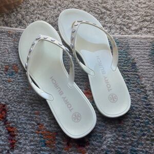 Size 8 Tory Burch flip flops